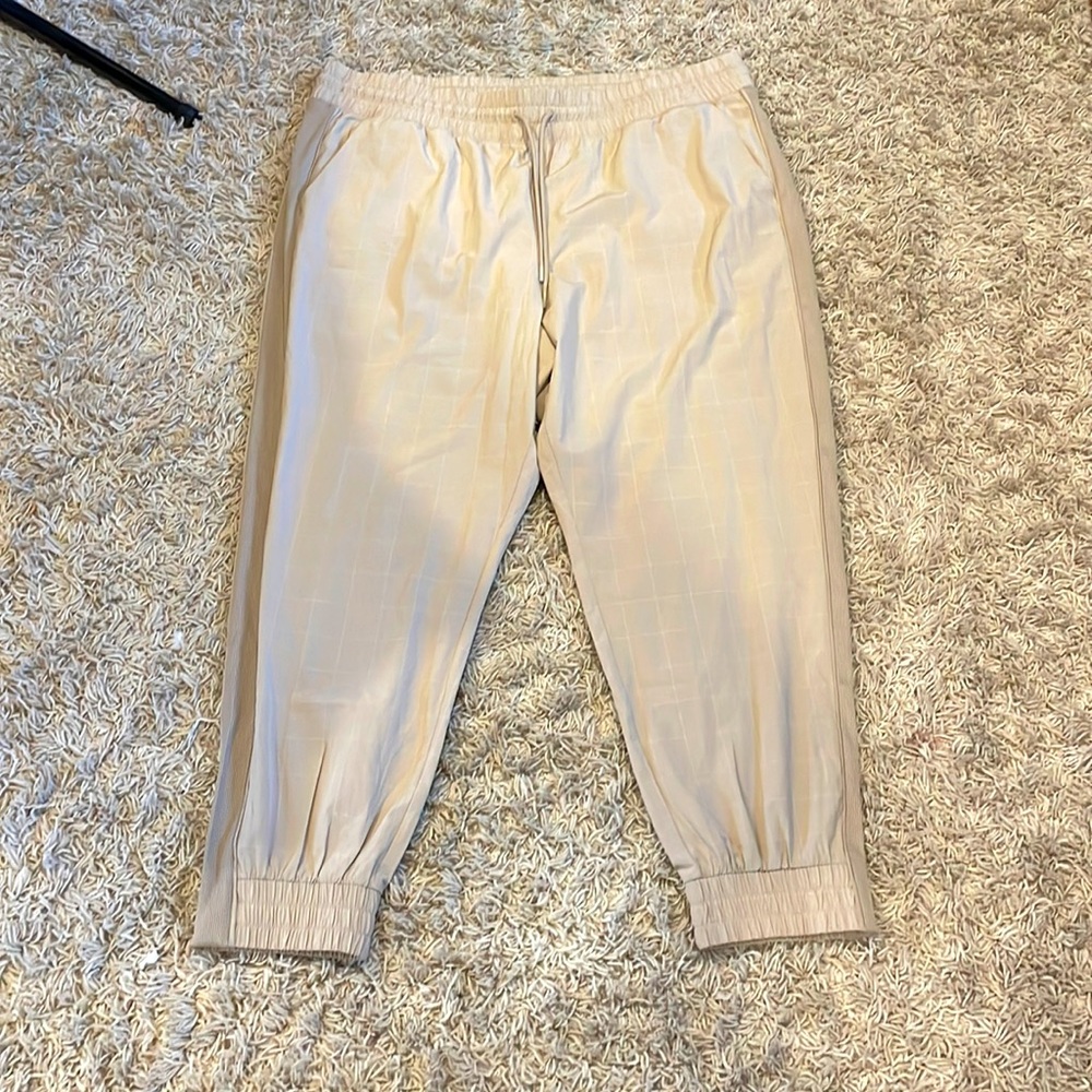 Tan Athleta joggers